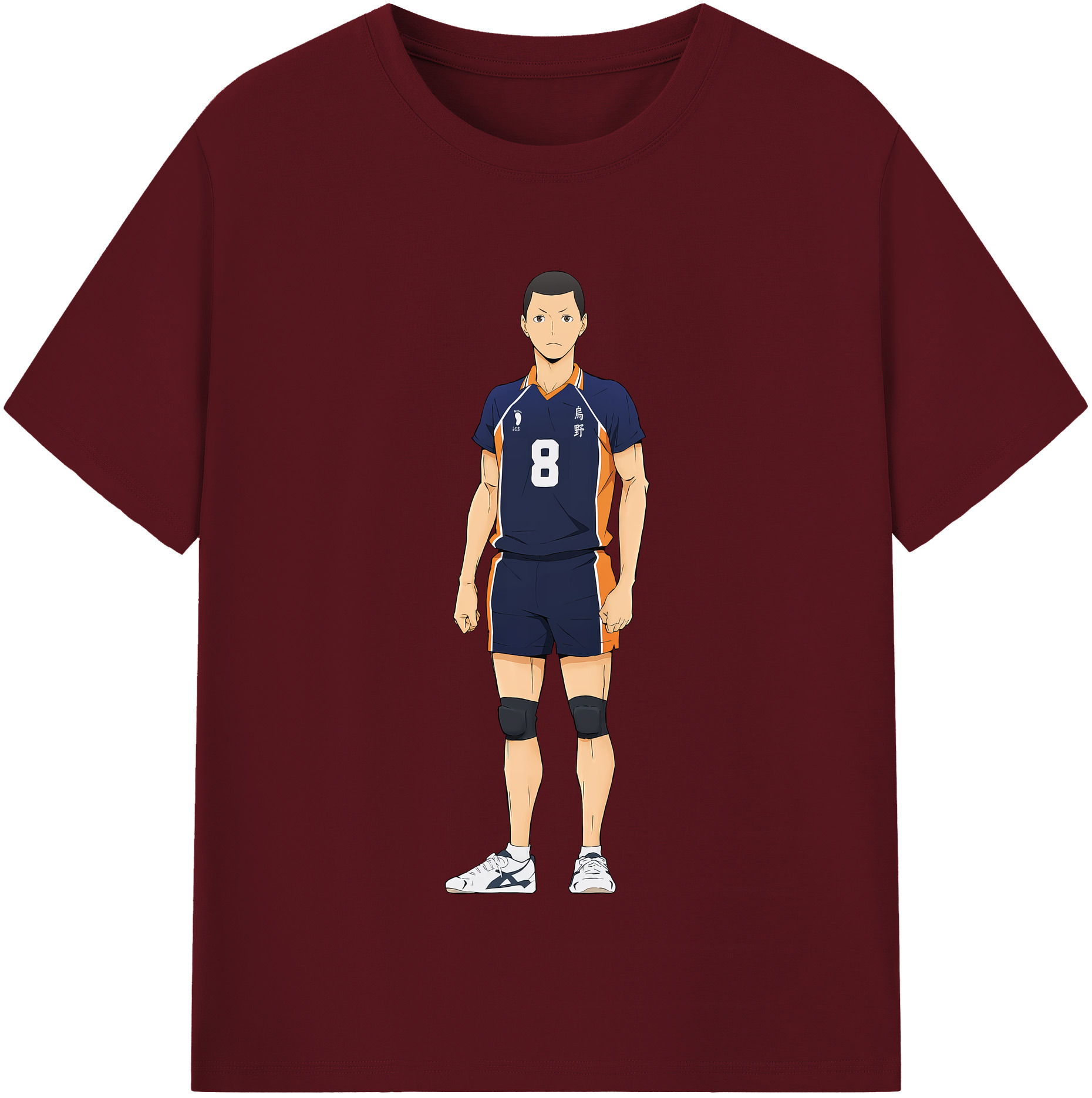 （画像用） ハイキュー!! Haikyu!! 綿100％半袖Tシャツ（フロントプリント）